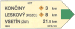 koncov znaka